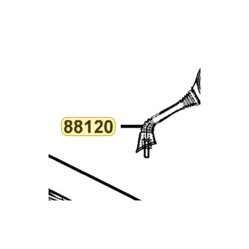88120-KXCX-E00 MIRROR ASSY L BACK — diagram cutout