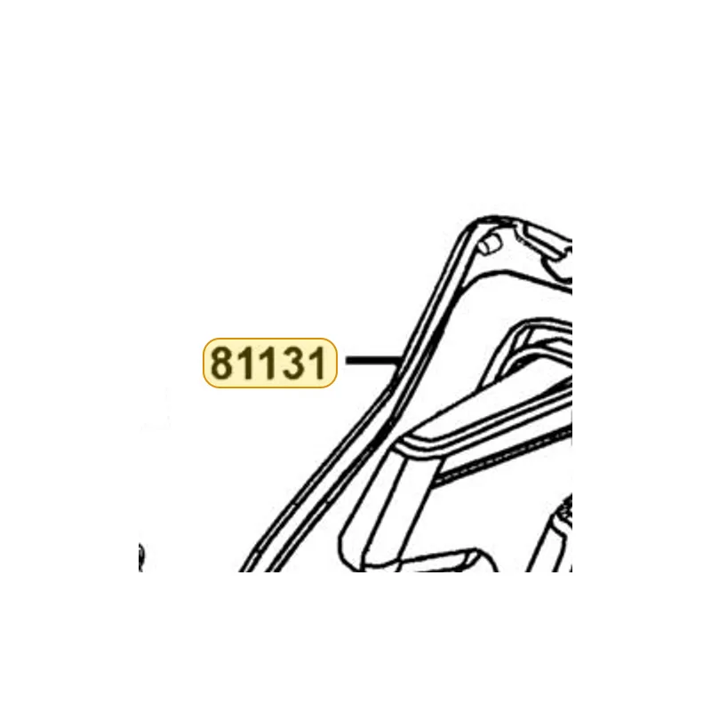 81131-KACA-C00-H8R LEG SHIELD — diagram cutout