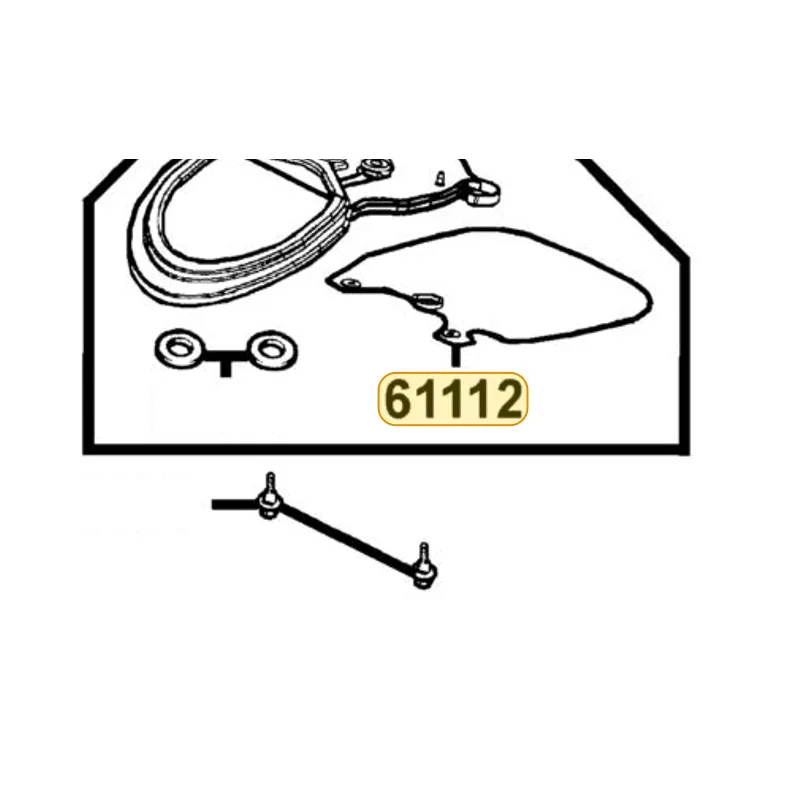 61112-LLG7-900 PLATE INNER FENDER SPLASH — diagram cutout