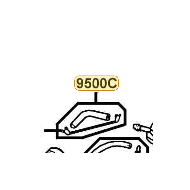 9500C-GGS7-001 TUBE ASSY FUEL — diagram cutout
