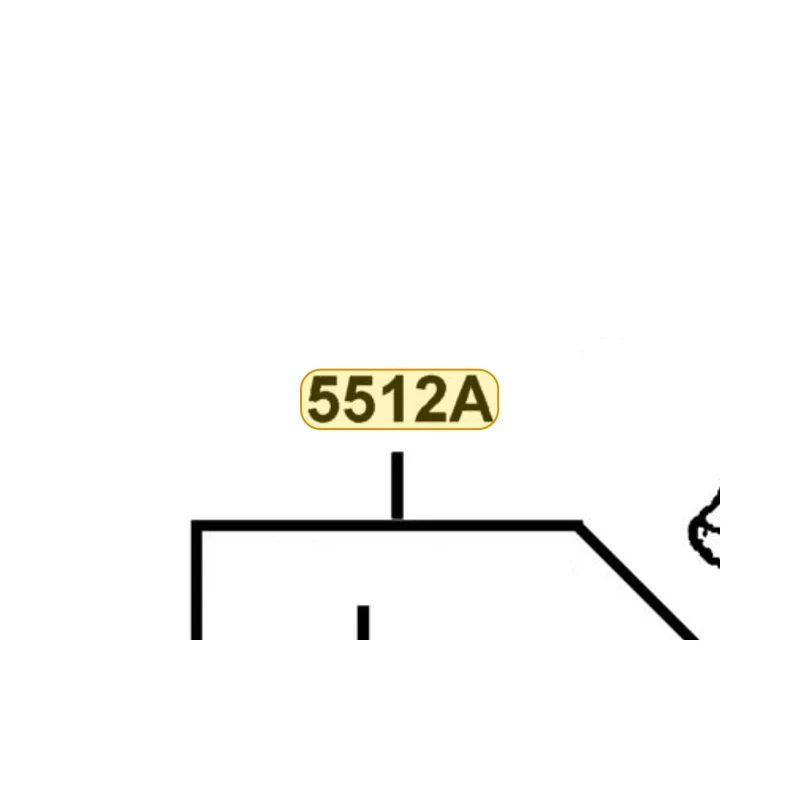 5512A-GGS7-901 TUBE ASSY OIL — diagram cutout