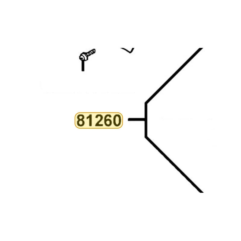 81260-KCX-900-N1R BOX COMP LUGGAGE (Black) — diagram cutout