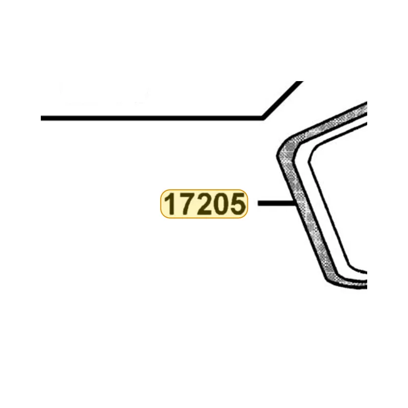 17205-GAR1-751 ELEMENT AIR/C — diagram cutout