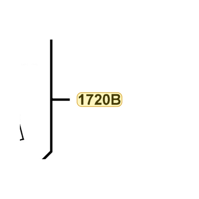 1720B-KXCX-E00 CASE ASSY AIR/C — diagram cutout
