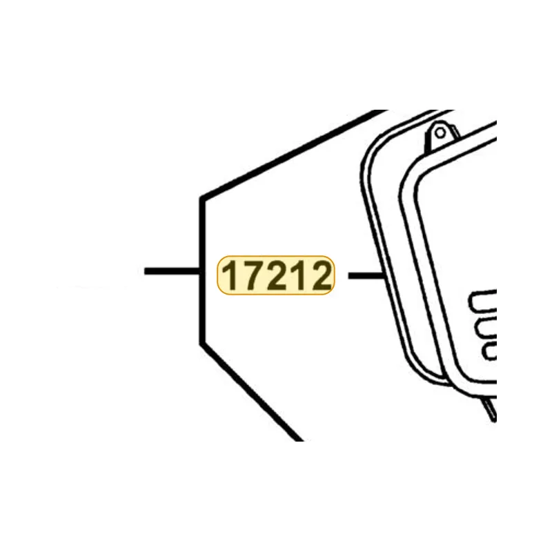 17212-GAR1-751 SEAL AIR/C COVER — diagram cutout