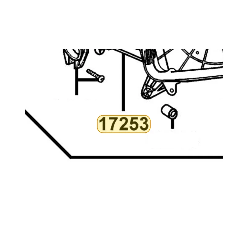 17253-KXCX-E00 TUBE AIR/C CONN — diagram cutout