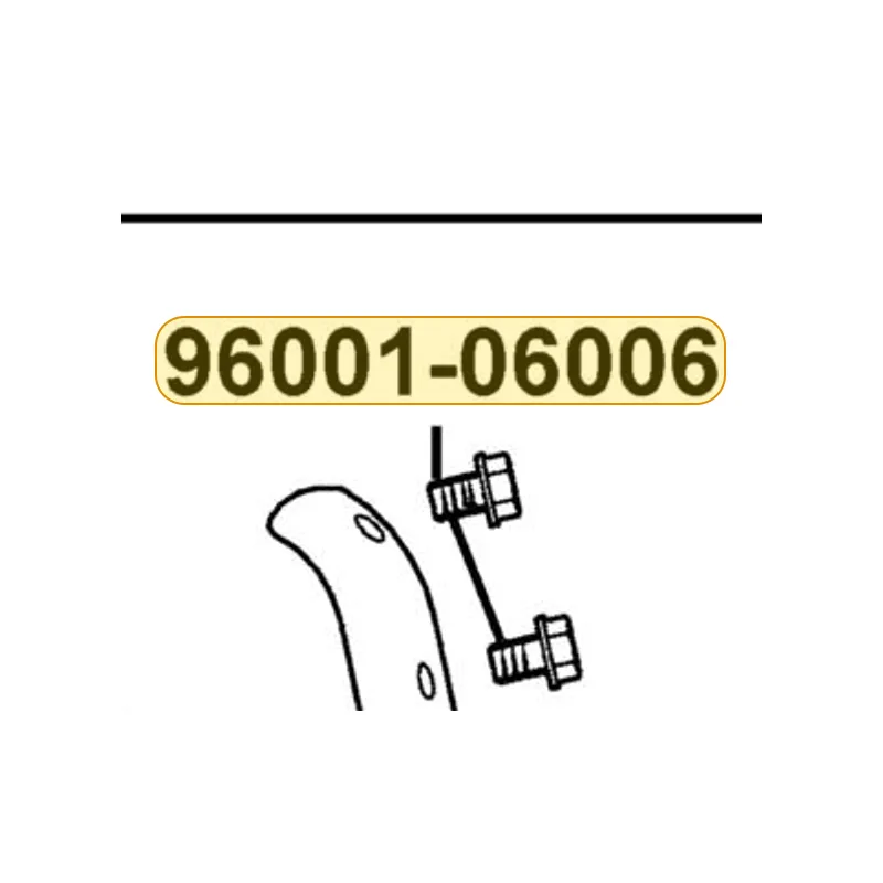 96001-06006-02 BOLT FLANGE SH 6*6 — diagram cutout