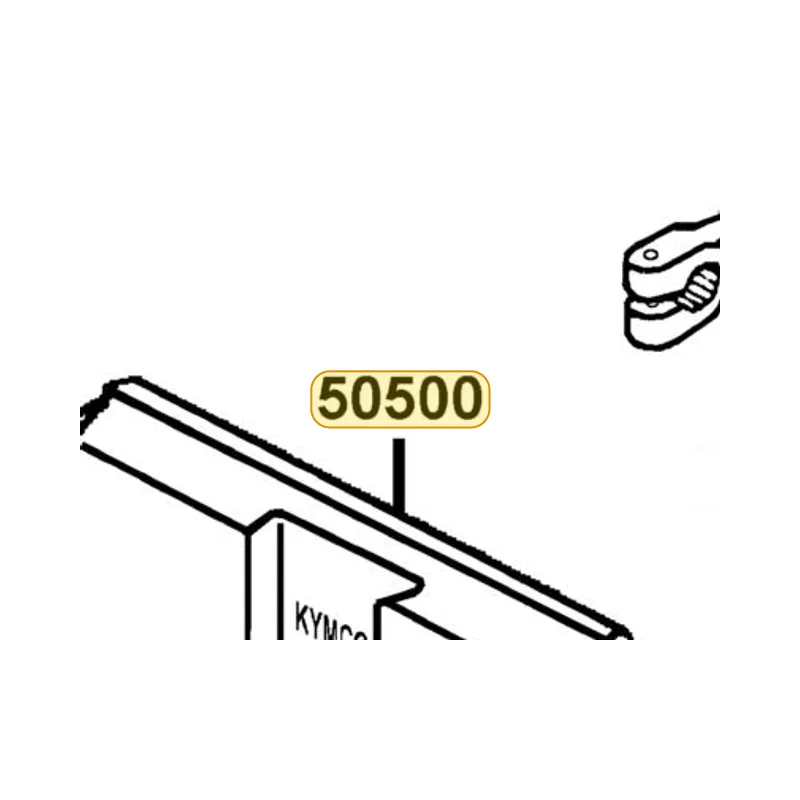 50500-KXCX-900 STAND COMP MAIN — diagram cutout