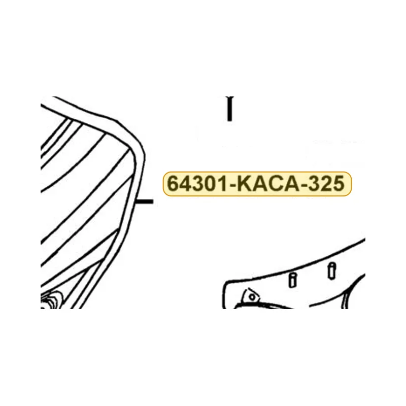 64301-KACA-325-RBP COVER SET FR — diagram cutout