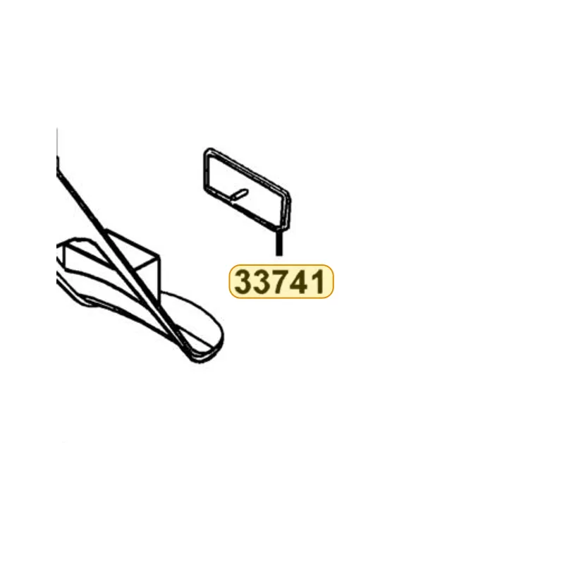 33741-KABA-900 REFLEX REFLECTOR — diagram cutout