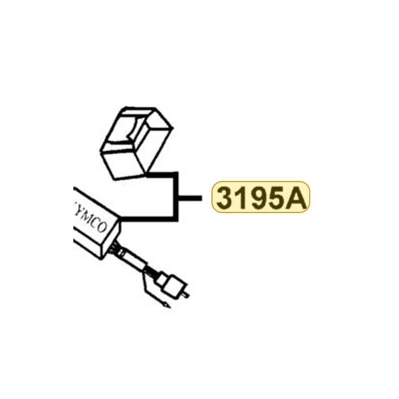 3195A-KXCX-E00 HAZARD CNTR ASSY — diagram cutout