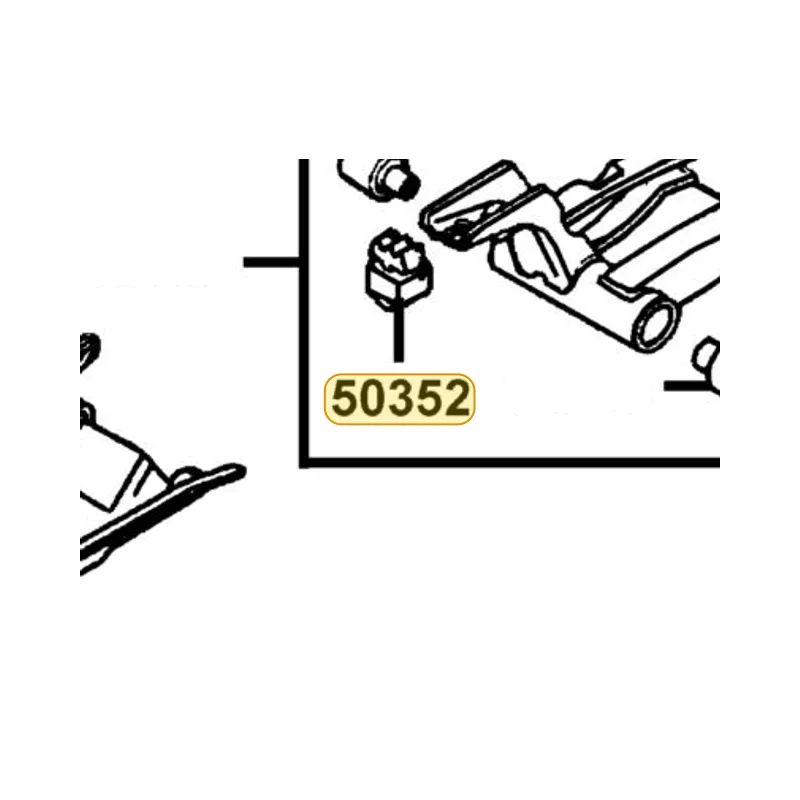 50352-KXCX-900 RUBBER LINK STOPPER — diagram cutout