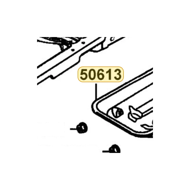 50613-KACA-E00 COVER UNDER — diagram cutout