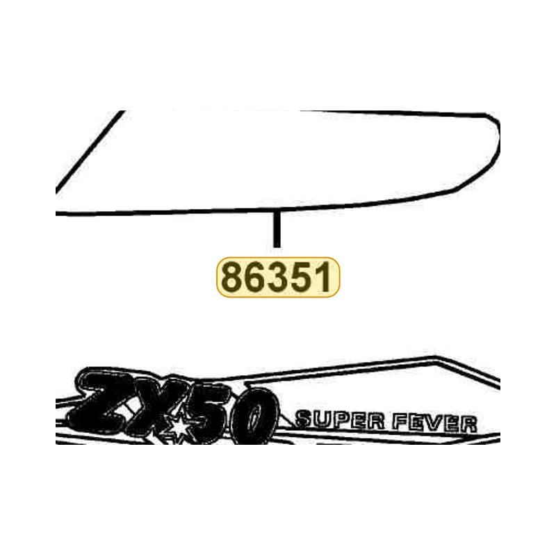 86351-KXCX-E80-T01 STRIPE L SKIRT — diagram cutout