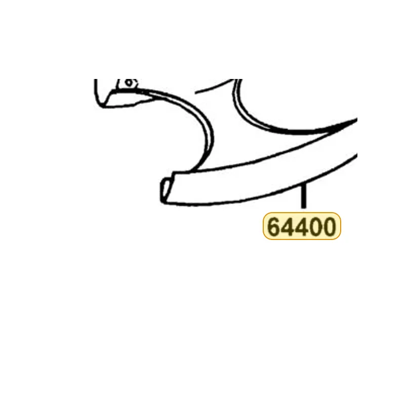 64400-KACA-900-R1P COWL UNDER — diagram cutout