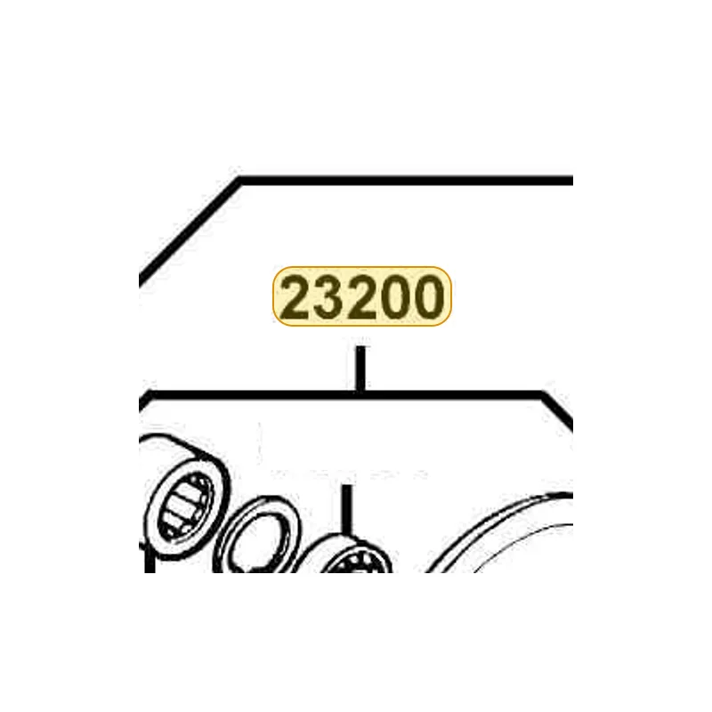 23200-GAR1-E00 FACE ASSY DRIVEN — diagram cutout