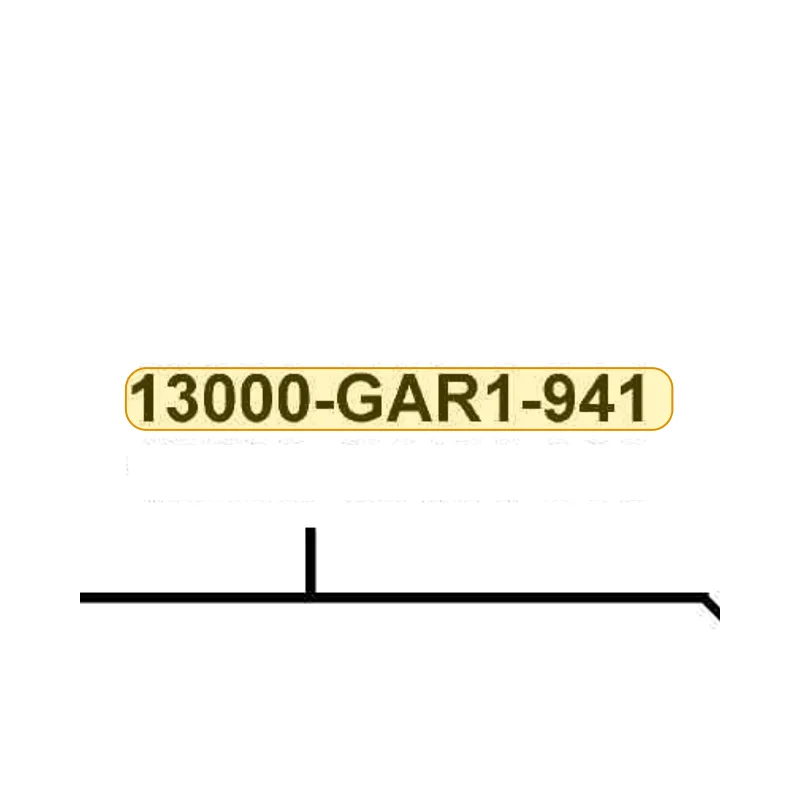 13000-GAR1-941 CRANK SHAFT COMP — diagram cutout