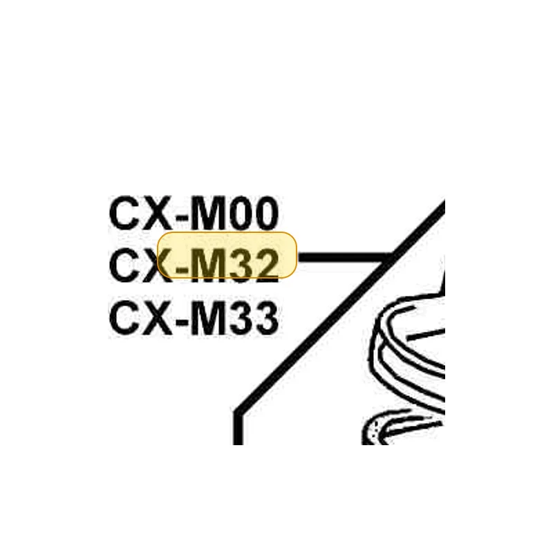 37200-KXCX-M33 METER ASSY SPEED — diagram cutout