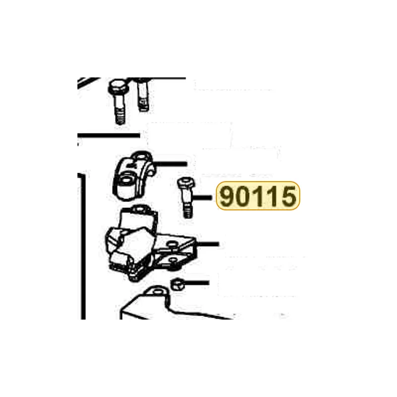 90115-1G47-001 SCREW HNDL LEVER PIVOT — diagram cutout