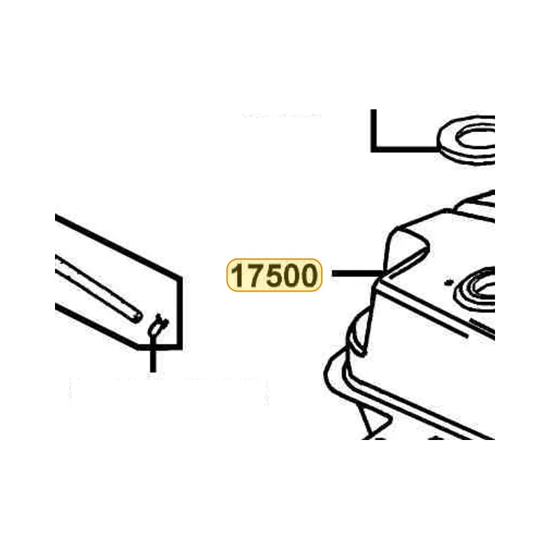 17500-KXCX-E01 TANK COMP FUEL — diagram cutout