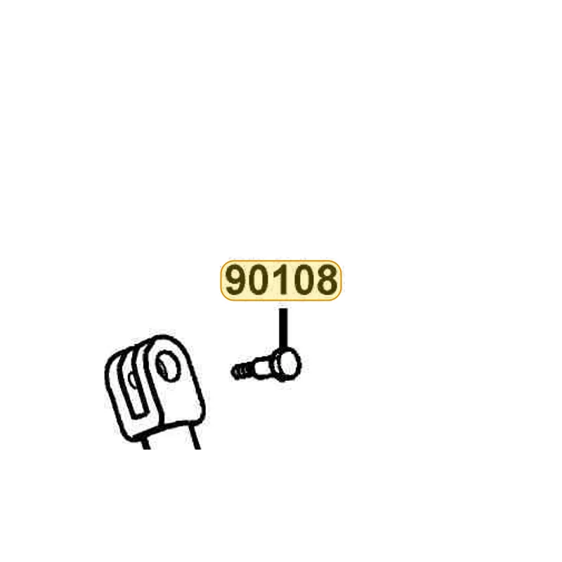 90108-GGS7-951 SCREW SIDE STAND PIVOT — diagram cutout