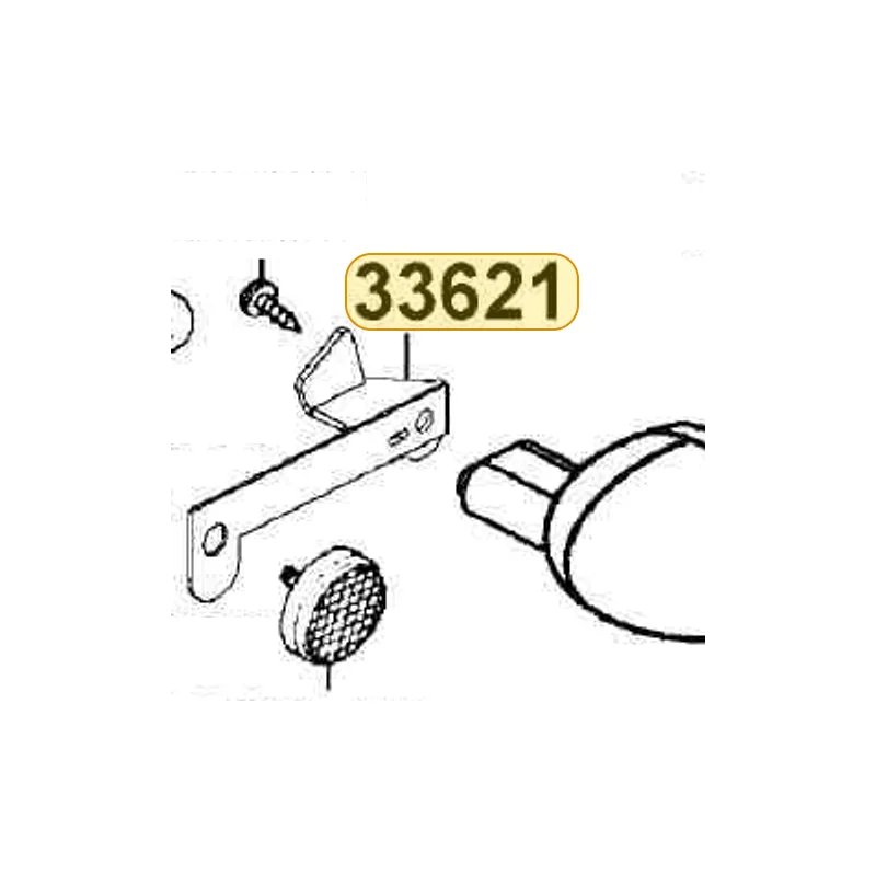 33621-KXCX-M00 L STAY ASSY — diagram cutout