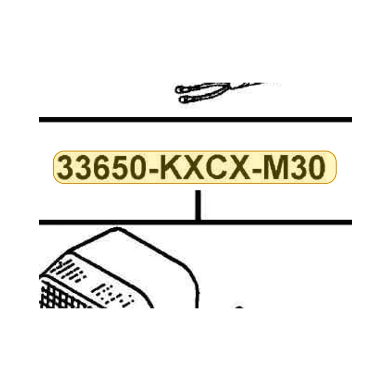 33650-KXCX-M30 WINKER ASSY L RR — diagram cutout