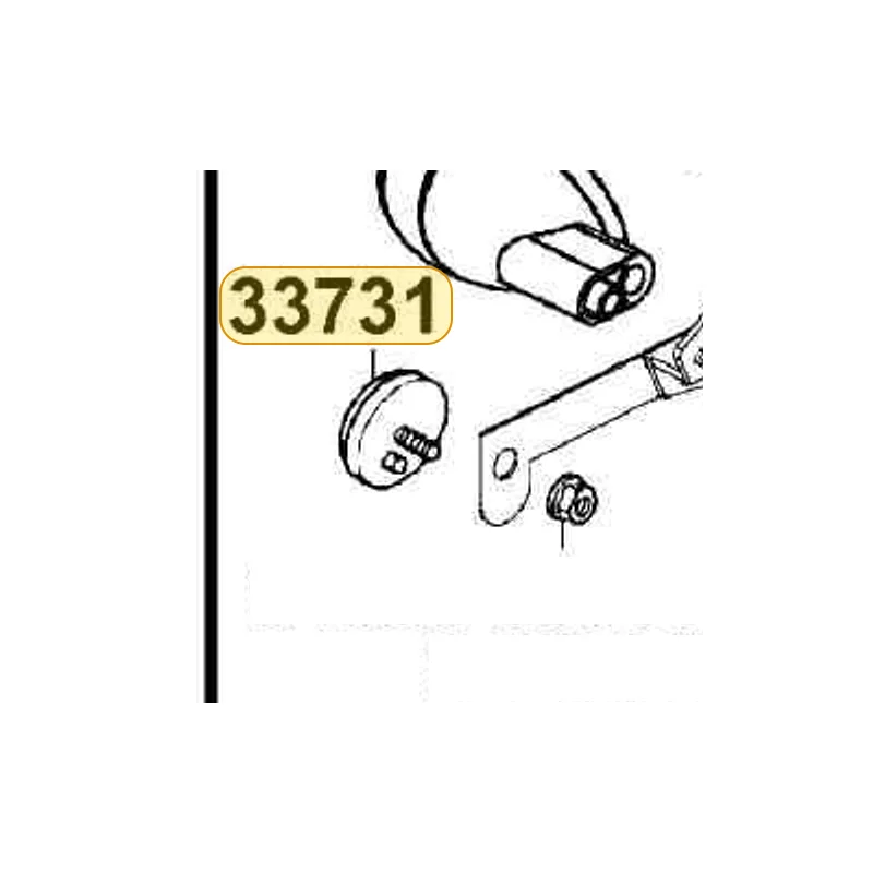 33731-KXCX-M00 REFLEX REFLECTOR SIDE — diagram cutout