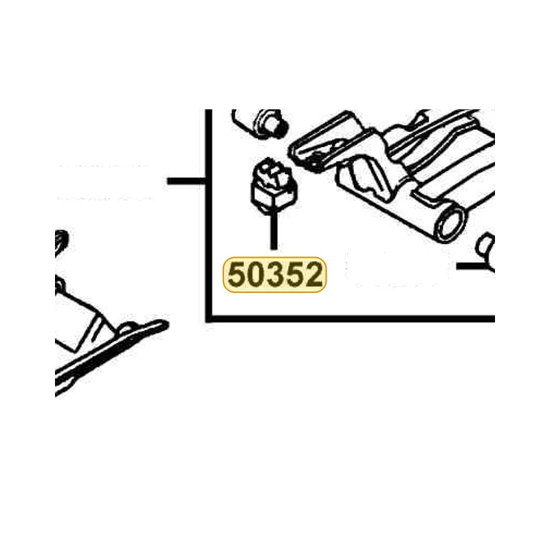 50352-GGS7-001 RUBBER LINK STOPPER — diagram cutout