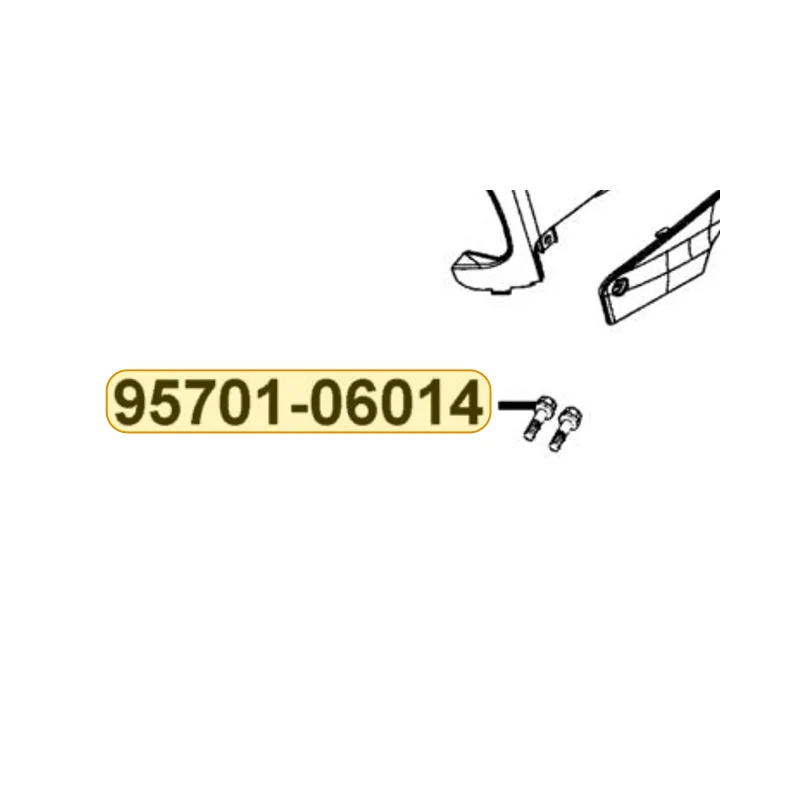 95701-06014-07G BOLT FLANGE 6X14(KG) — diagram cutout