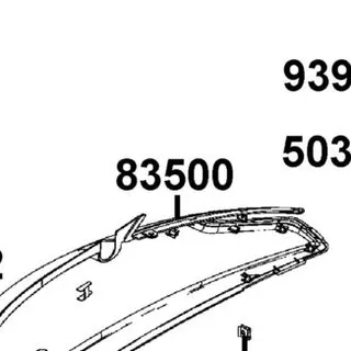 83500-AEA7-M30-1EP COVER R BODY — diagram cutout