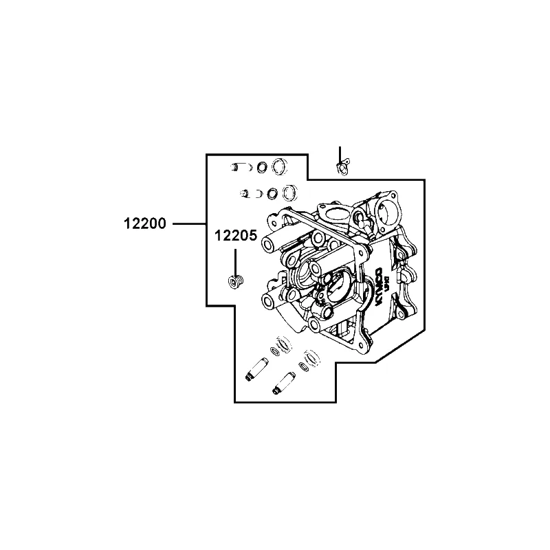 12200-AAG3-EZ5 HEAD COMP.， CYLN — diagram cutout