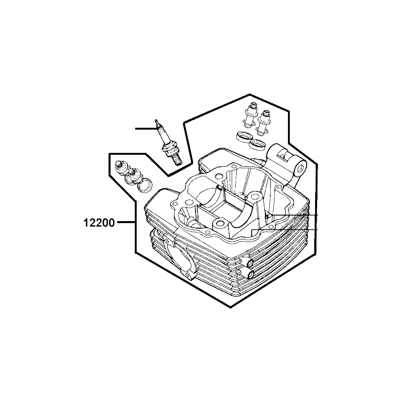 12200-KFB1-E00 HEAD COMP CYLINDER — diagram cutout