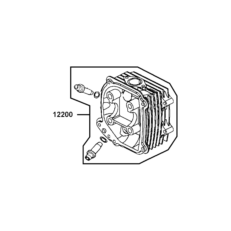 12200-LDA2-900 HEAD COMP CYLINDER — diagram cutout