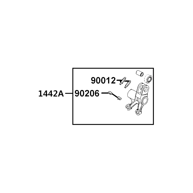 1442A-LFE2-C00 "ARM ASSY, VALVE ROCKER" — diagram cutout