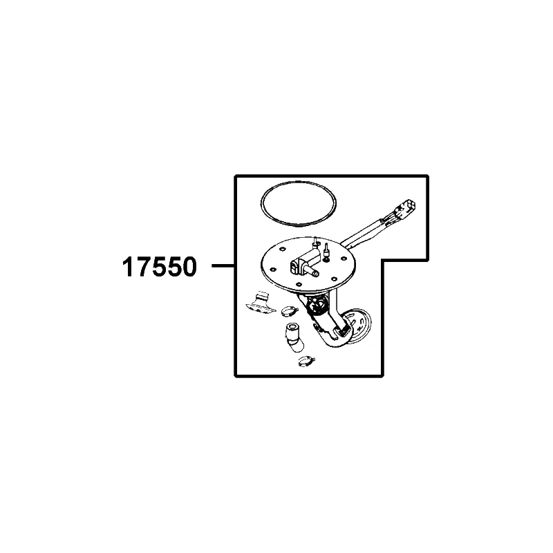17550-LGS6-M30 PUMP ASSY FUEL — diagram cutout