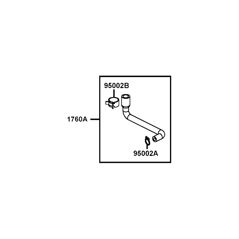 1760A-LBD4-800 TUBE ASSY FUEL TANK — diagram cutout