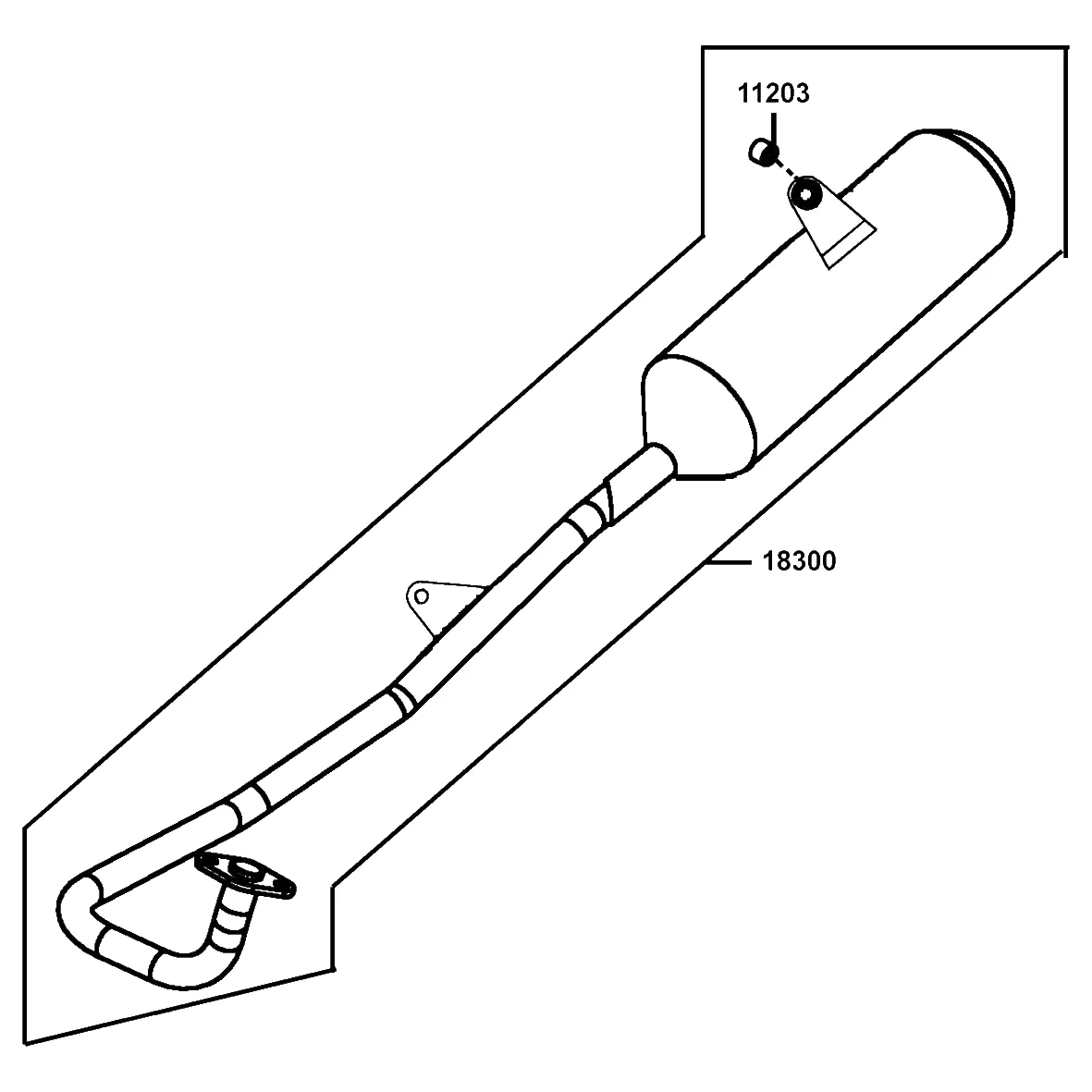 18300-PVA1-800 MUFFLER COMP EXHAUST — diagram cutout