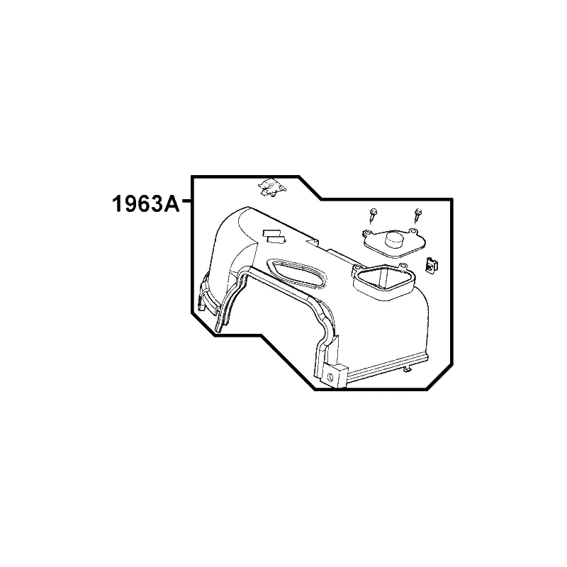 1963A-ACB9-E10 SHROUD ASSY B — diagram cutout