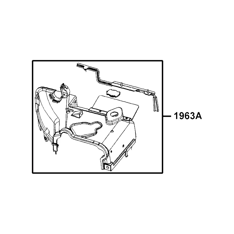1963A-AEB9-E00 SHROUD ASSY B — diagram cutout