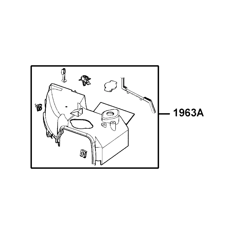1963A-LGS6-E10 SHROUD ASSY B — diagram cutout