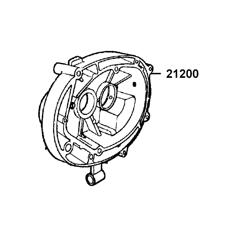 21200-KFA1-900 CASE COMP MISSION — diagram cutout