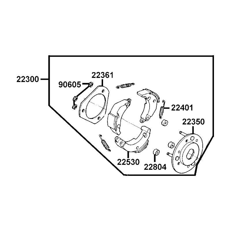 22300-LLB1-900 PLATE ASSY DRIVE — diagram cutout