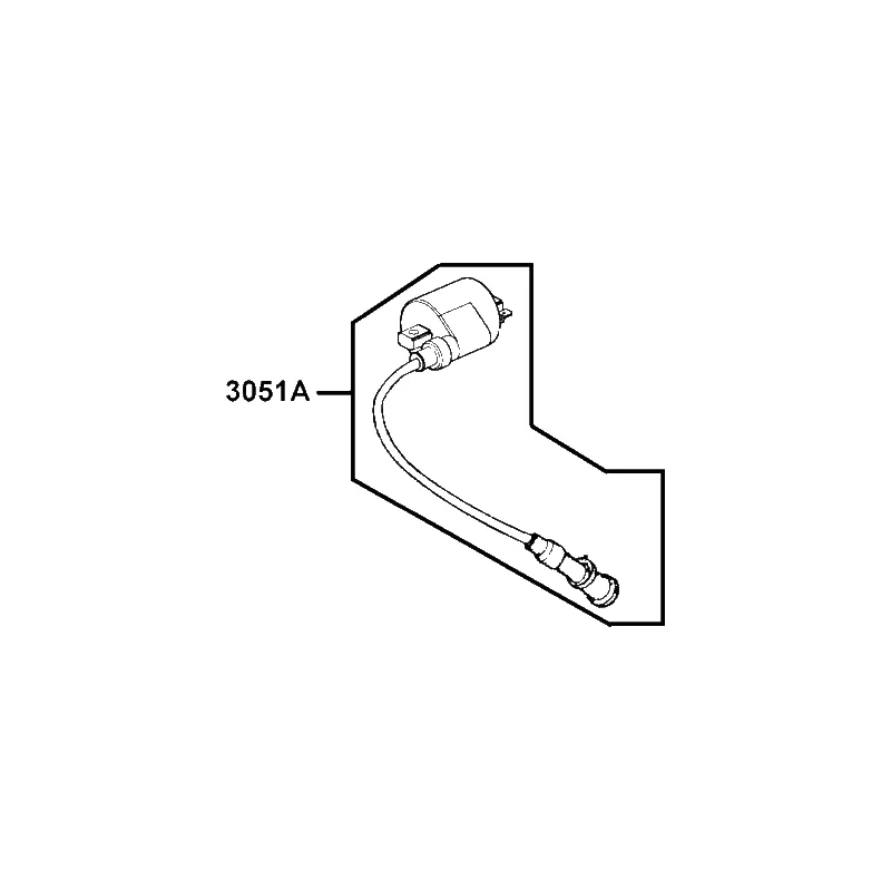 3051A-LKM8-E00 COIL ASS'Y IGNITION — diagram cutout