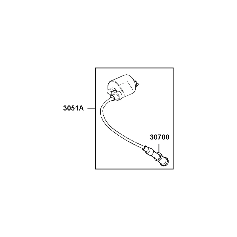 3051A-ZVA6-M00 COIL ASSY IGNITION — diagram cutout