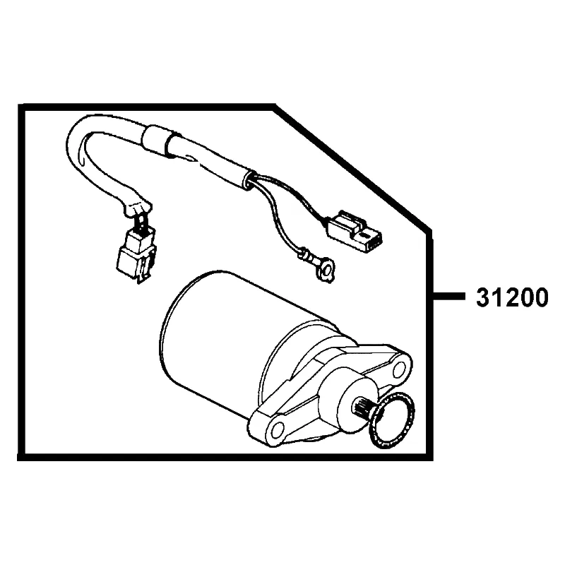 31200-LEJ2-E10 MOTOR ASSY START — diagram cutout