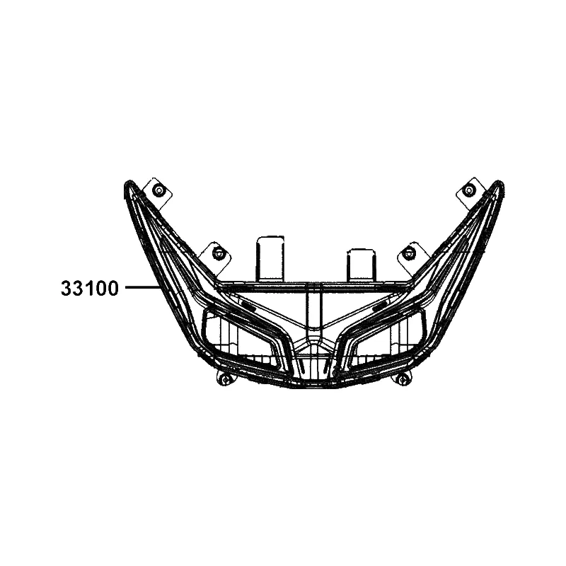 33100-BLA2-M30 LIGHT ASSY HEAD — diagram cutout