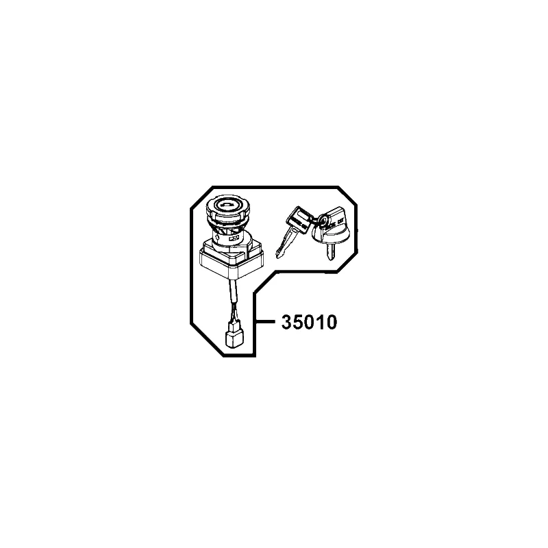 35010-LFA5-900 KEY SET — diagram cutout