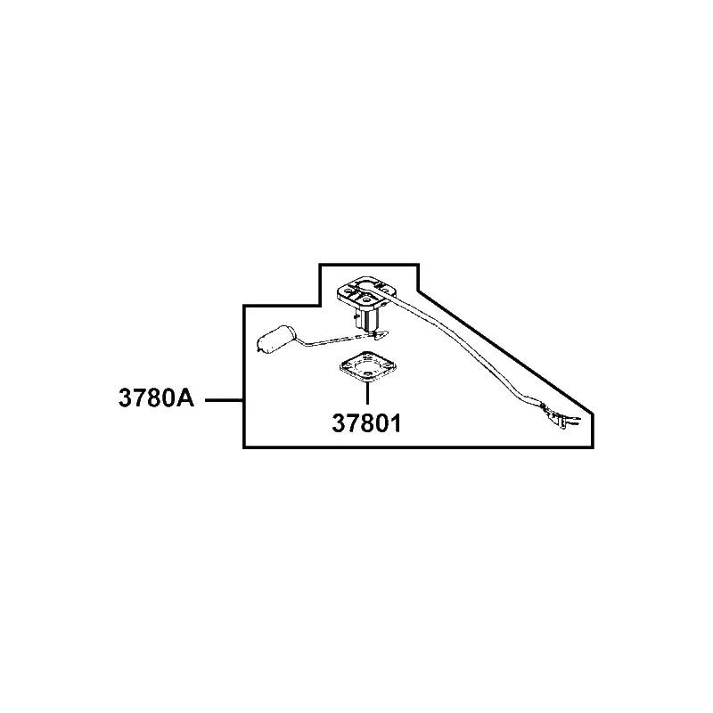 3780A-LCA5-900 FUEL UNIT ASSY — diagram cutout