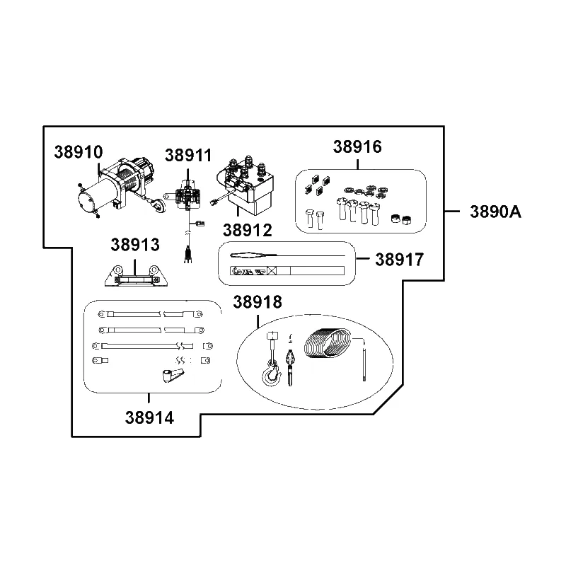 3890A-AAJ5-E05 ASSY WINCH — diagram cutout